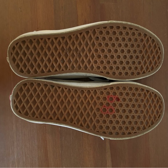 Vans Cream Old Skool Sneaker Men’s Size 7 Women’s Size 8.5 - Picture 8 of 9